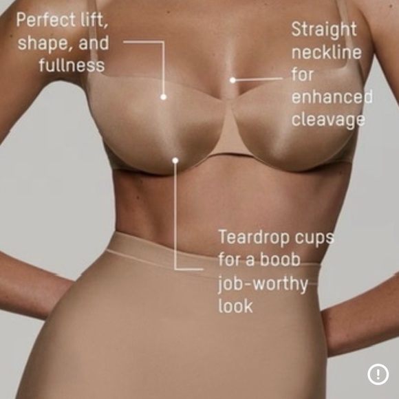 SKIMS Ultimate Push-Up Balconette Bra in Color Clay 34DDD - NWT - Picture 11 of 11